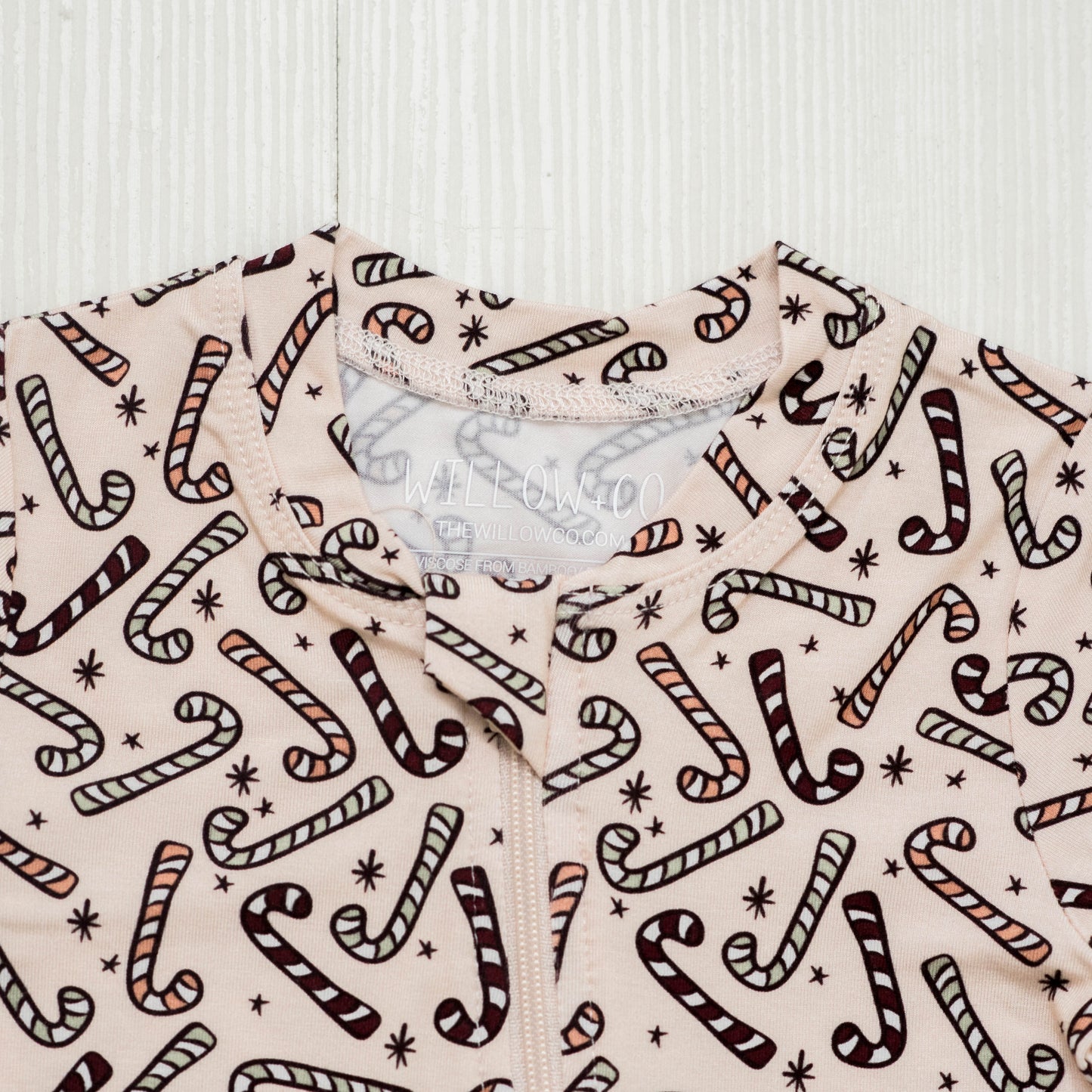 Candy Canes - Footie