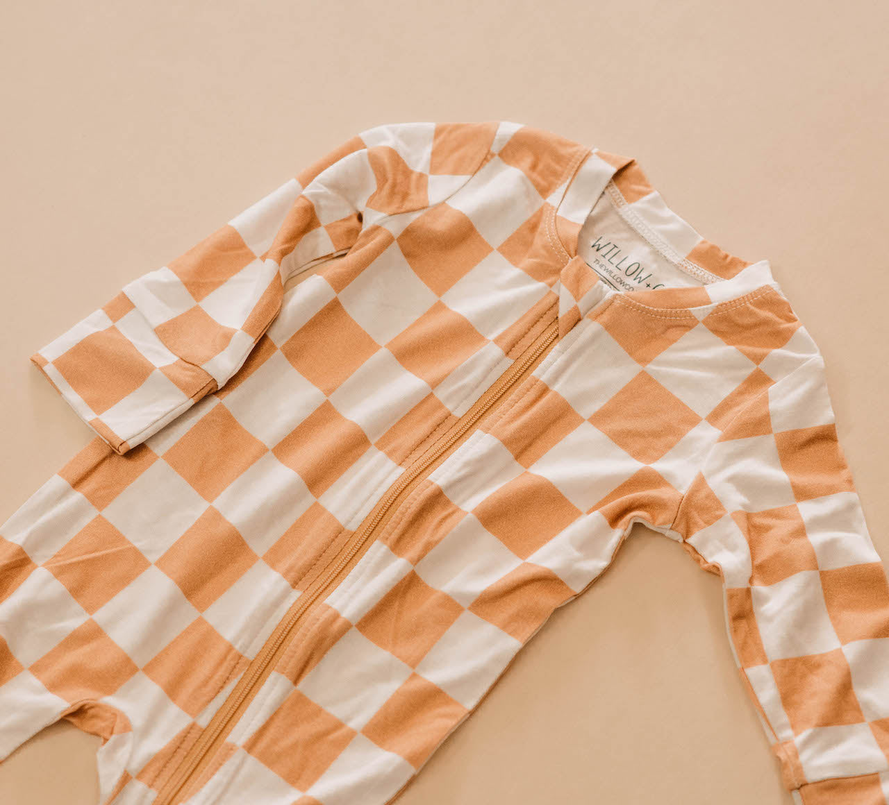 Checkered Ember - Footie