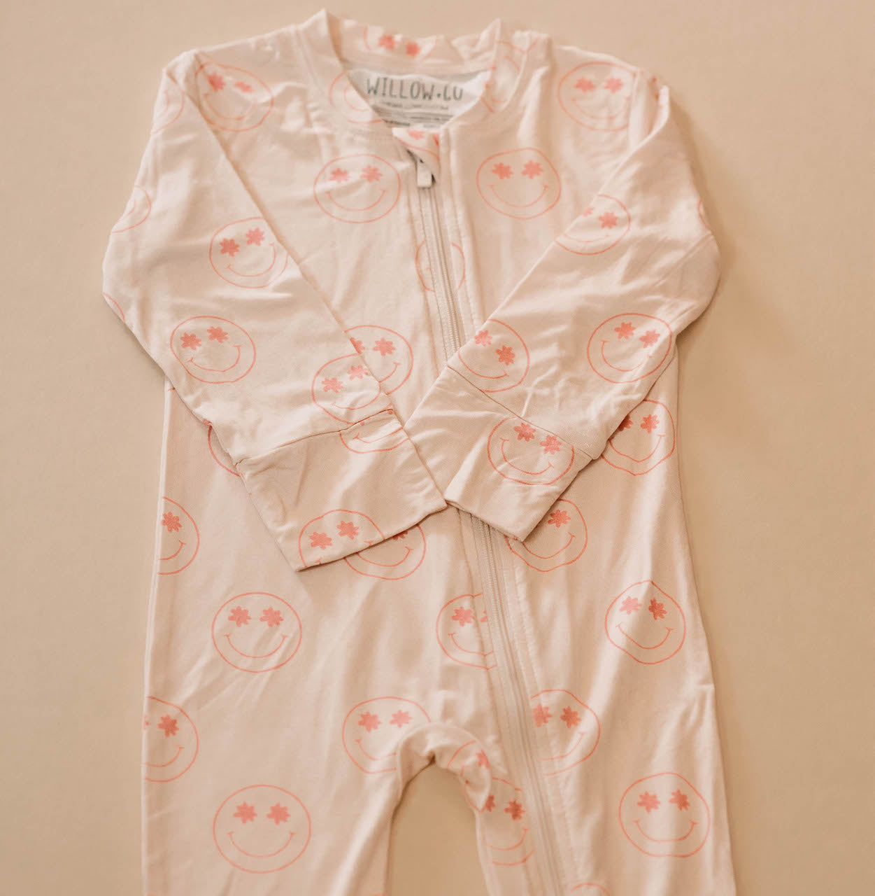 Flower Smiley - Footie