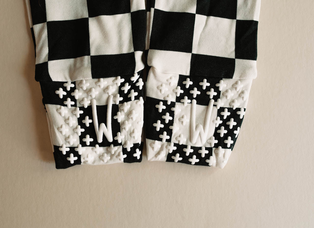 Checkered Cavier - Footie