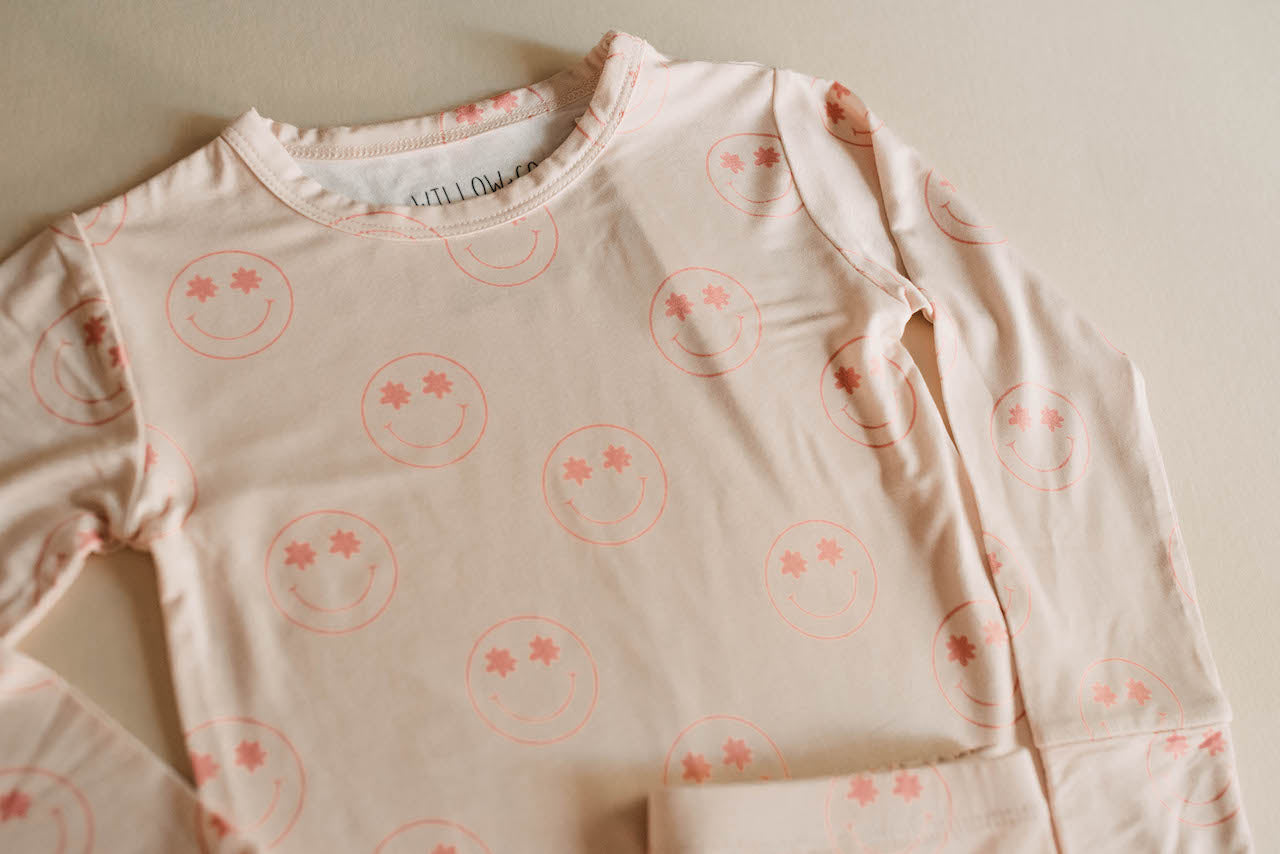 Flower Smiley - Long Sleeve Set
