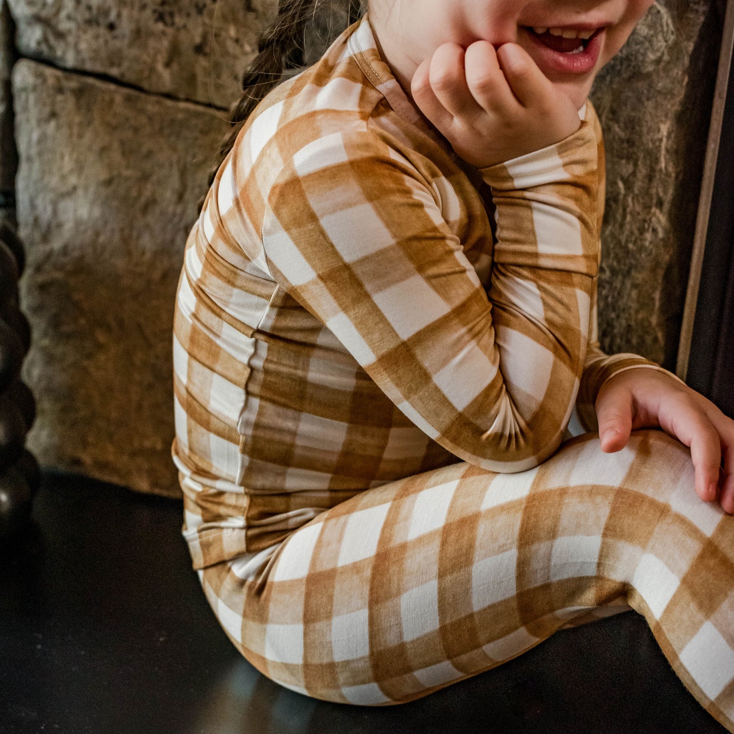 Desert Gingham - Long Sleeve Set