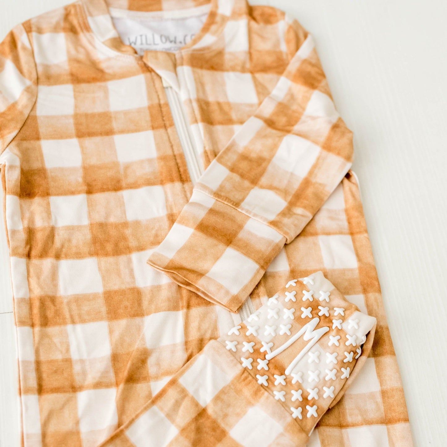 Desert Gingham - Footie