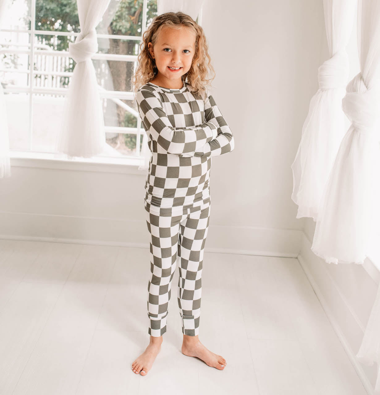 Checkered Forest - Matching Set