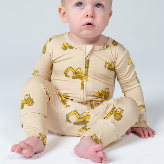 Construction Trucks - Footie