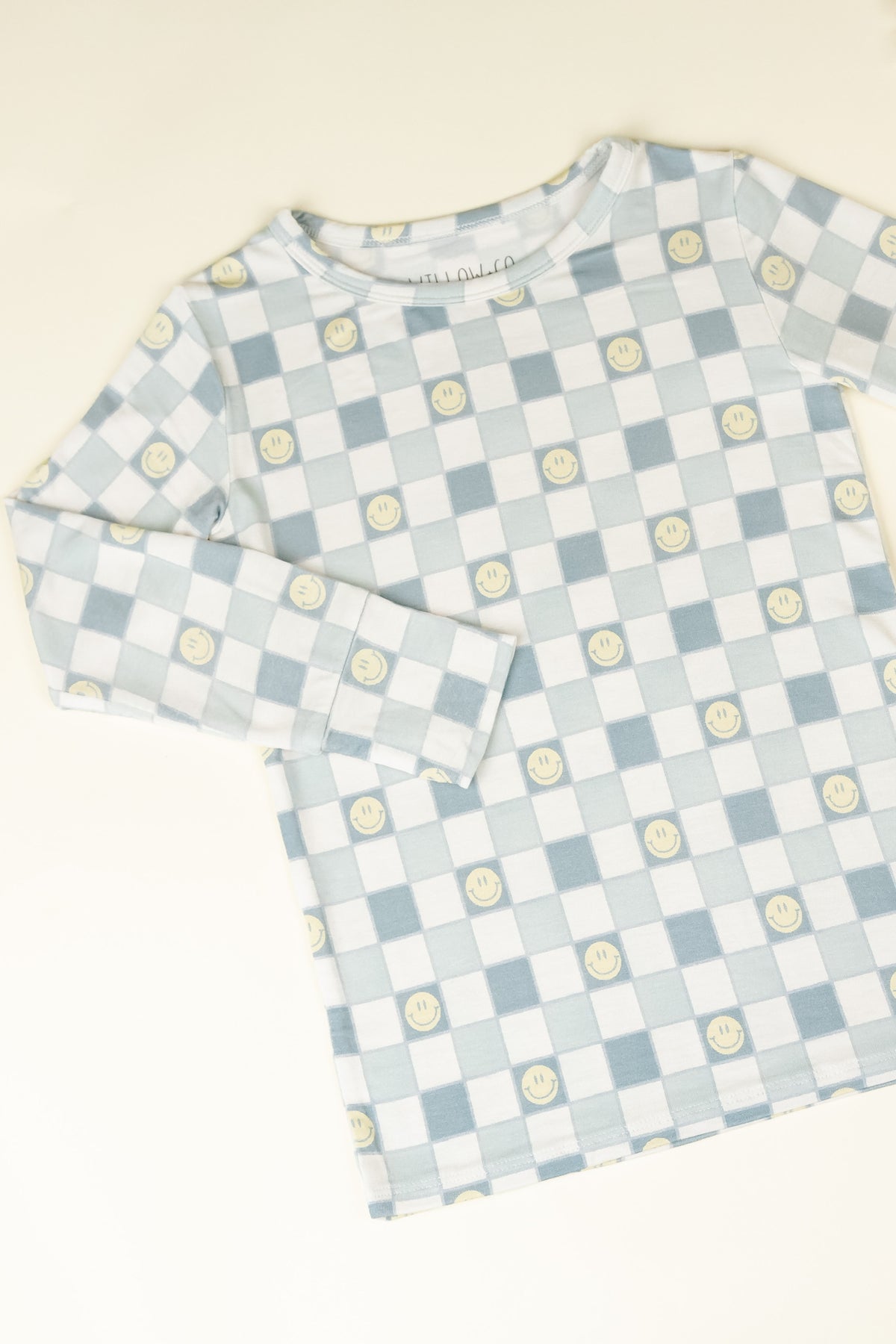 Blue Checker Smiley