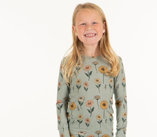 Gerber Daisy - Long Sleeve Set