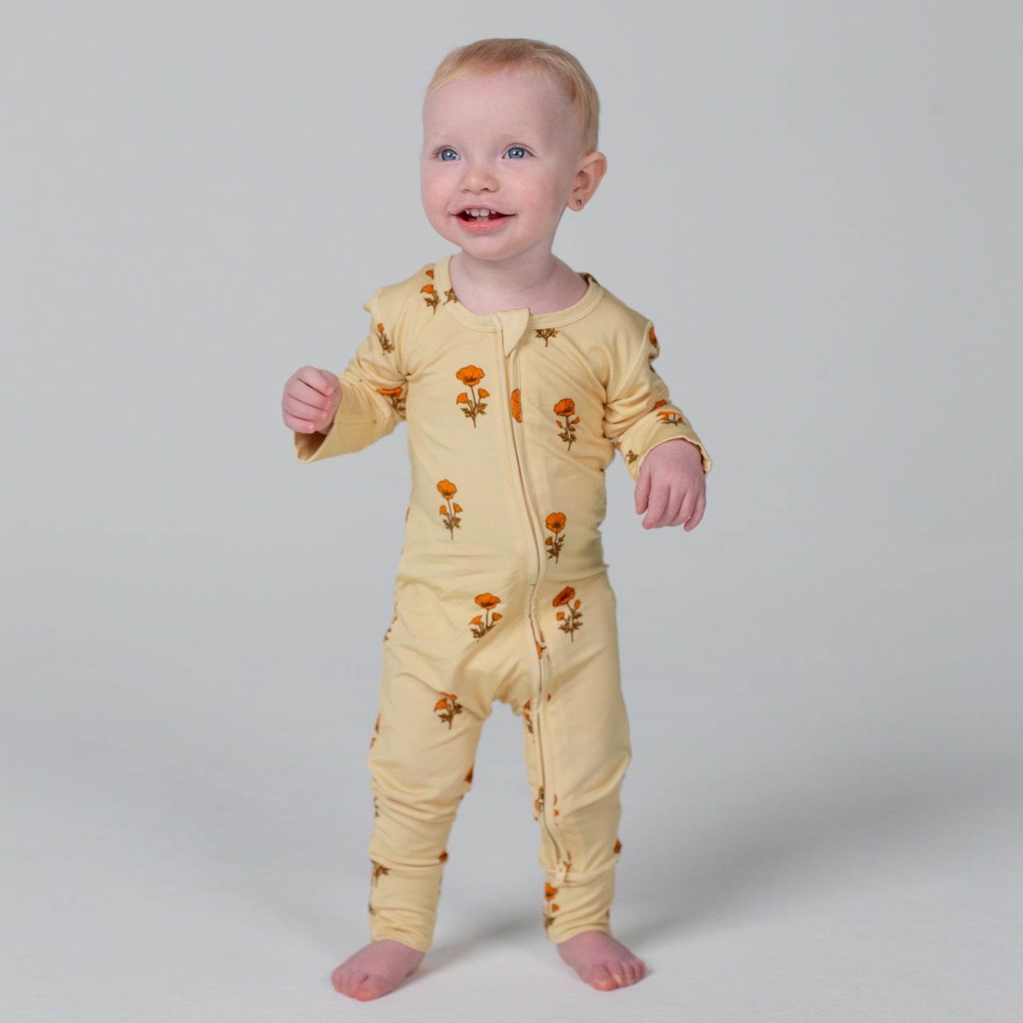 California Poppy - Footie