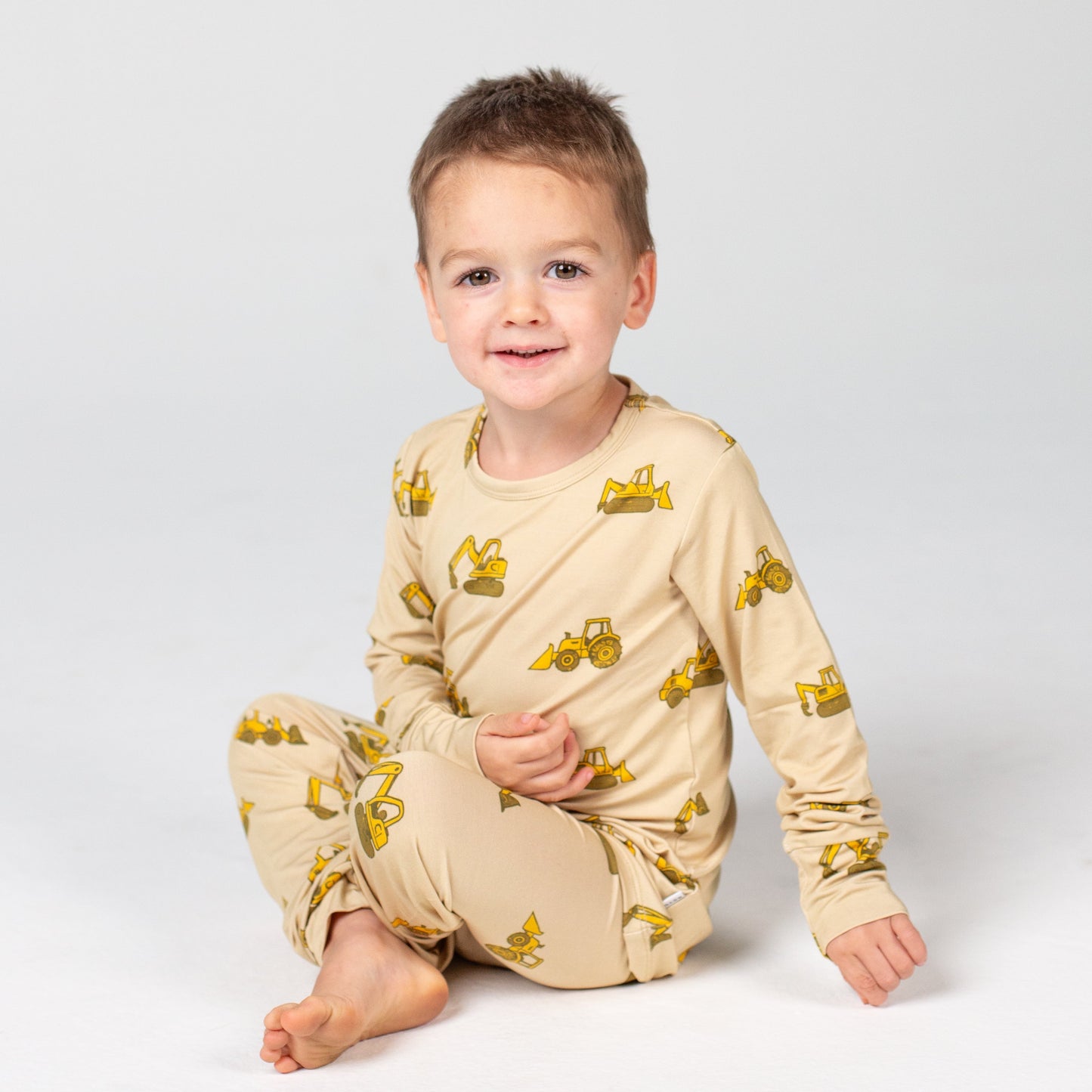 Construction Trucks - Long Sleeve Set