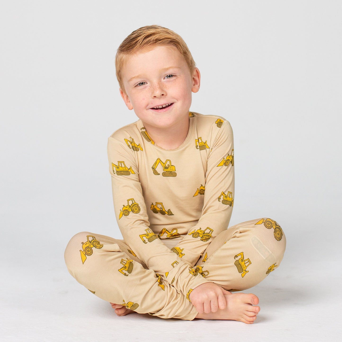 Construction Trucks - Long Sleeve Set