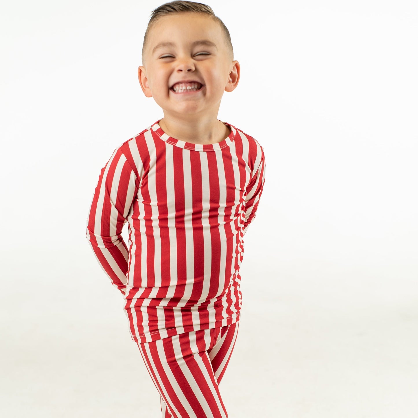 Candy Cane Stripe - Long Sleeve Set