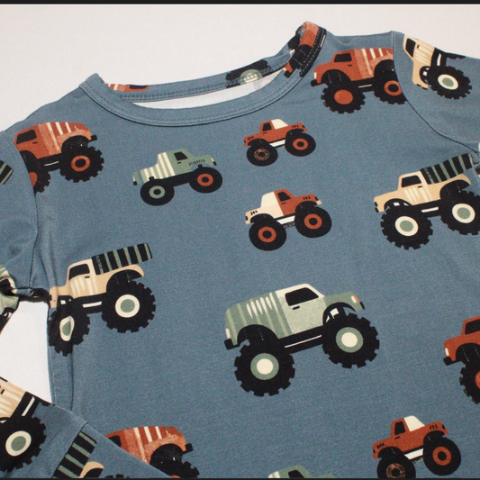 Monster Trucks - Long Sleeve Set