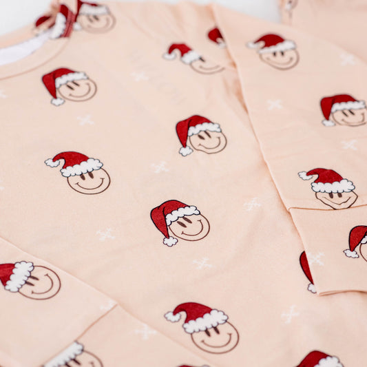 Smiley Santa - Long Sleeve Set