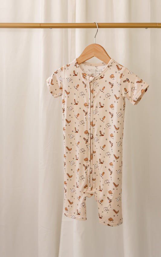 Boot Scoot - Shortie Romper