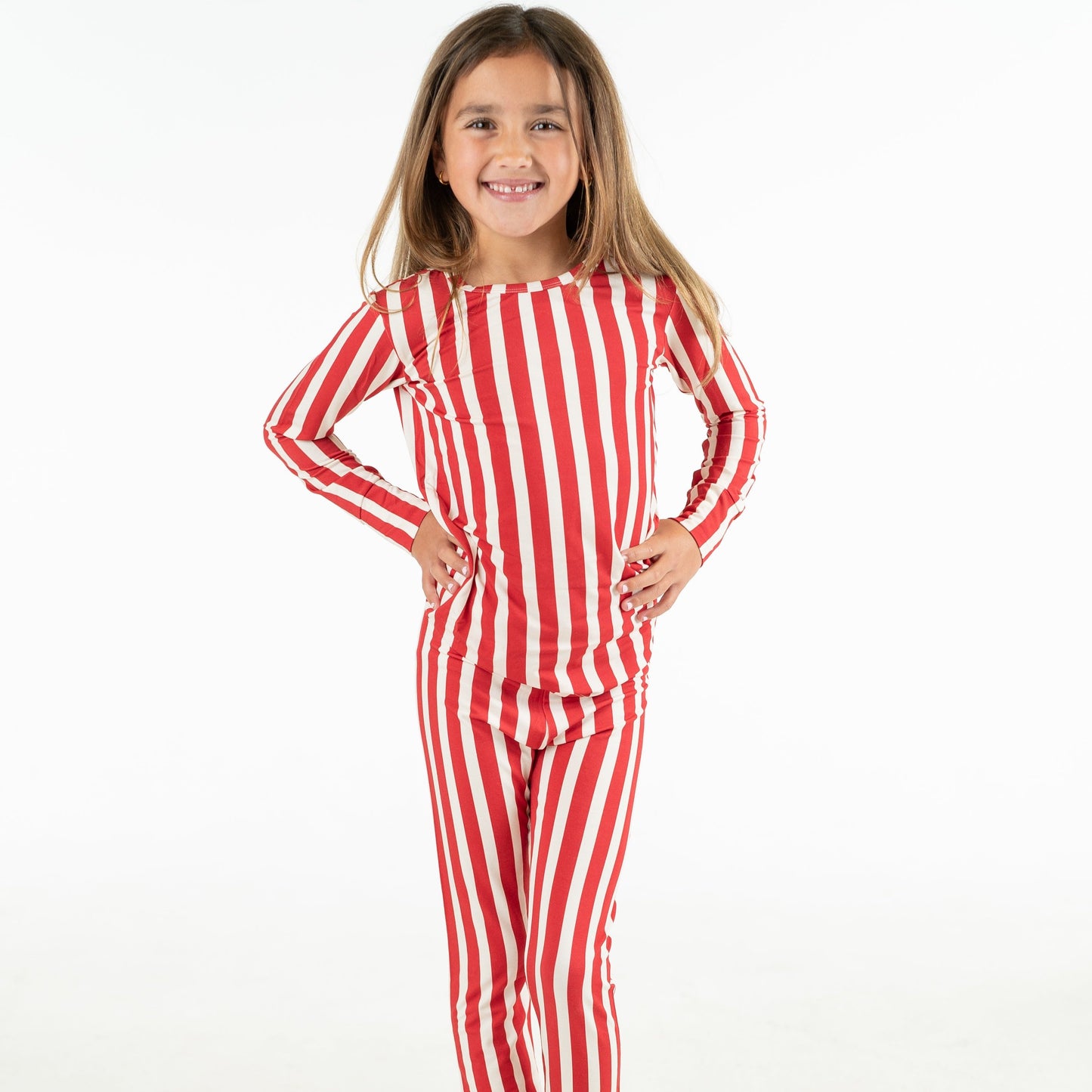 Candy Cane Stripe - Long Sleeve Set