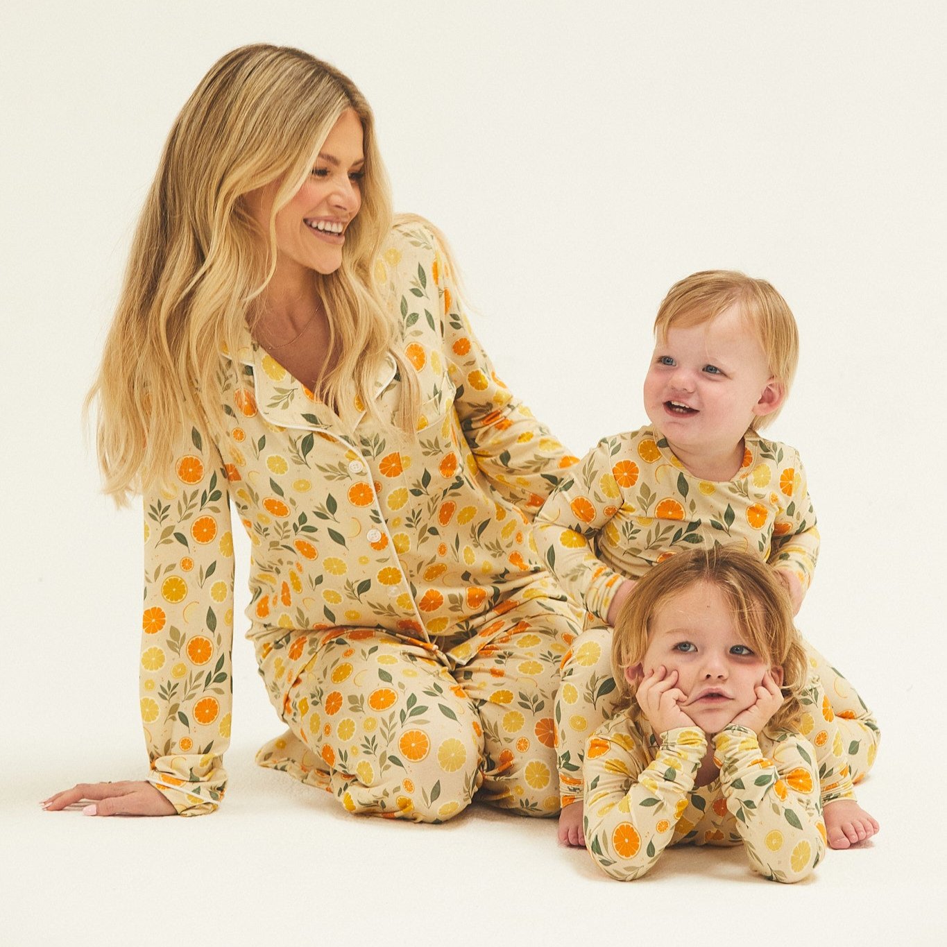 Sunshine Citrus - Women's Matching Loungewear Set